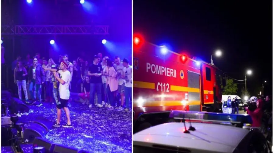 Incendiu la show-ul lui Max Korzh din București. Pompierii au intervenit de urgență