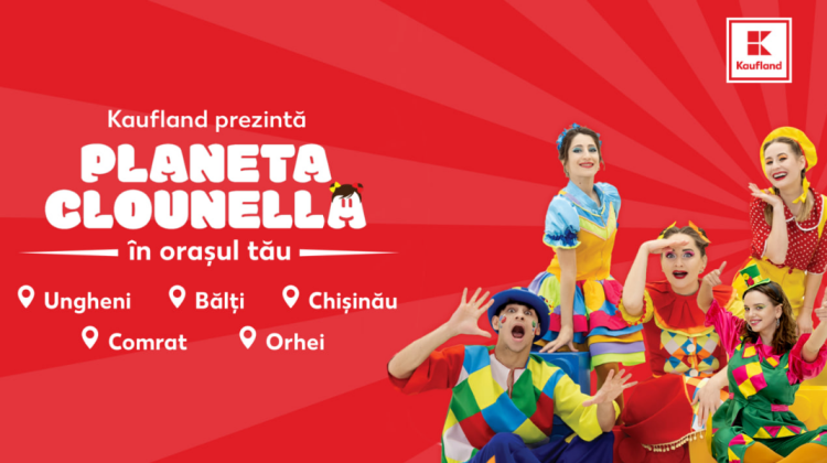 Sărbătorim copilăria împreună. Kaufland prezintă Planeta Clounella în orașul tău