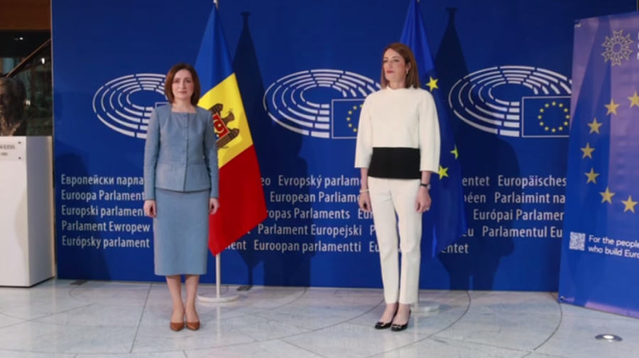 Maia Sandu, la Strasbourg: ”Moldova este pregătită să deschidă negocierile UE”