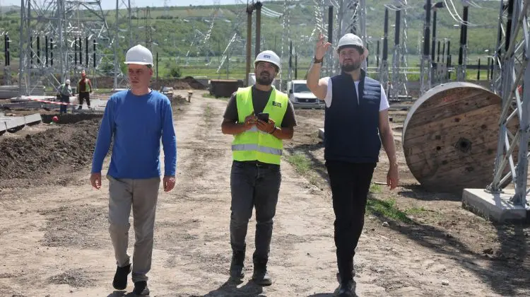 Dorin Junghietu a inspectat Stația Electrică Chișinău: Care este stadiul actual al lucrărilor