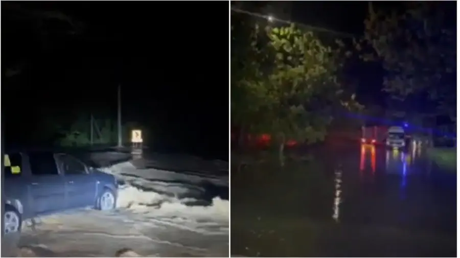 VIDEO Alertă după ploile abundente: Salvatorii și poliția intervin în zonele afectate