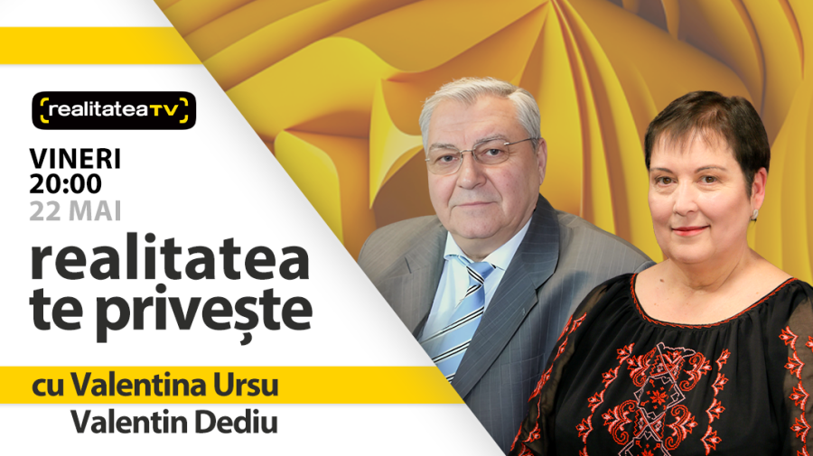 Valentin Dediu, ex-director interimar SIS, invitat la “Realitatea te privește”