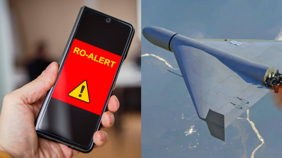 Tulcea, sub RO-Alert a doua zi la rând: o dronă rusească a fost detectată în spațiul aerian