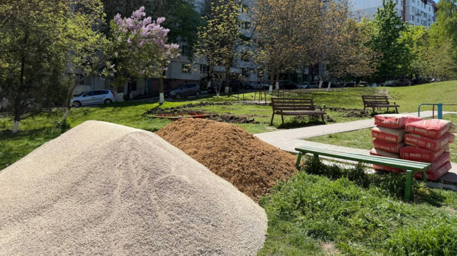 FOTO Noi lucrări pentru modernizarea curților de bloc în capitală: unde vor avea loc