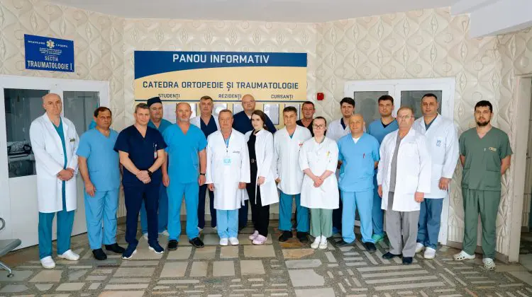 Circa 10 mii de operații complexe, efectuate anual de traumatologii de la Institutul de Medicină Urgentă