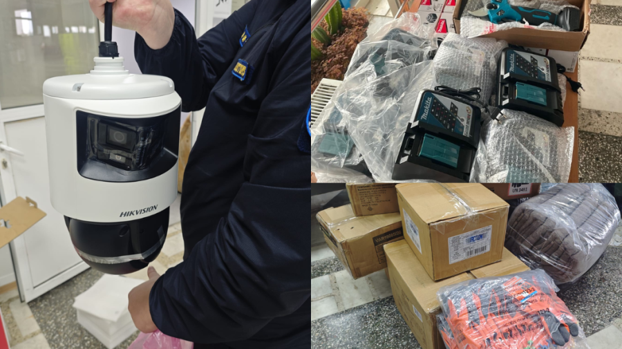 Tentative de contrabandă la Leușeni: produse de igienă, haine noi descoperite de vameși
