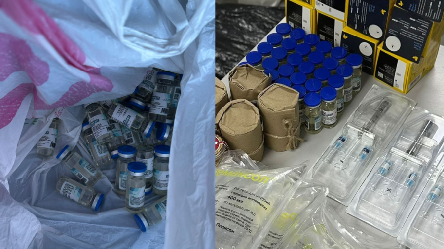 „Arsenal” pentru cosmetologia injectabilă, descoperit la punctul vamal Leușeni