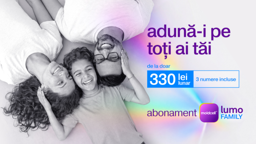 Moldcell a lansat Lumo Family, abonamentul care reunește întreaga familie într-un singur grup