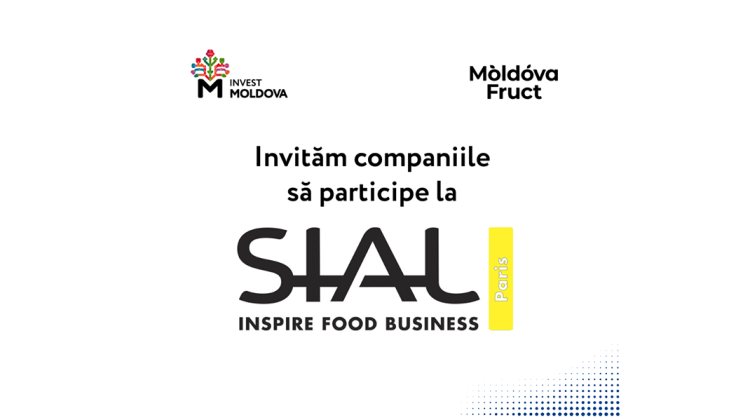 Produsele moldovenești pot ajunge în fața cumpărătorilor internaționali la SIAL Paris 2026