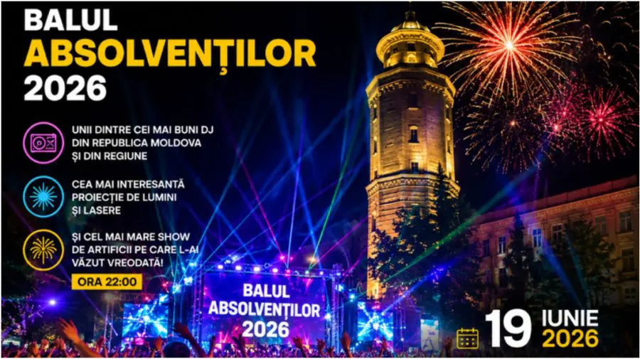 Absolvenții sunt invitați la o petrecere de amploare în centrul capitalei. Accesul la eveniment va fi gratuit