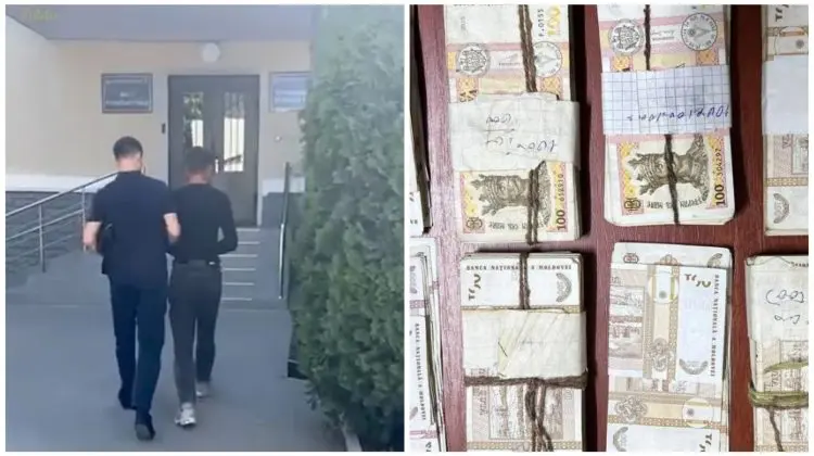 VIDEO A încercat să obțină zeci de mii de lei de la o femeie de 89 de ani. Tânăr de 20 de ani, reținut la Bălți