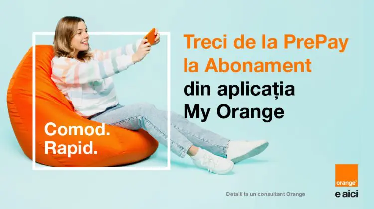 De la PrePay la Abonament direct din aplicația My Orange: o nouă premieră digitală oferită de Orange Moldova