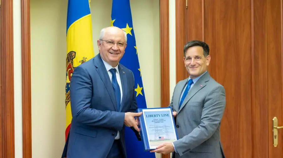 SUA au transmis Republicii Moldova studiul de pre-fezabilitate al liniei electrice aeriane  Strășeni–Gutinaș