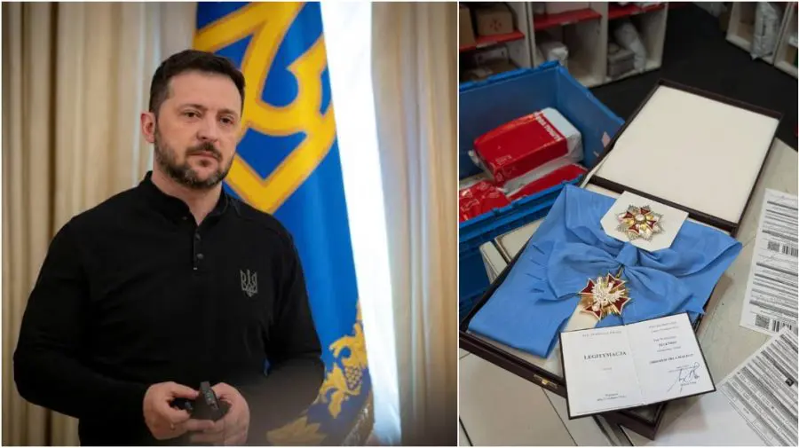 Zelenski i-a trimis înapoi „Ordinul Vulturul Alb” președintelui Poloniei. Ce mesaj a transmis liderul ucrainean