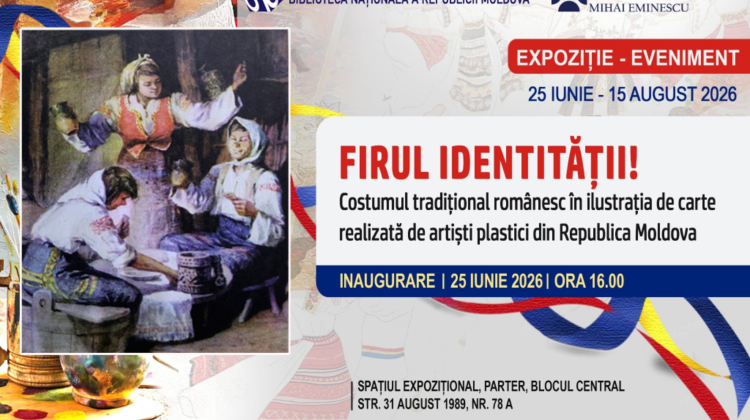 La Chișinău va fi vernisată expoziția „Firul identității”, dedicată portului tradițional românesc