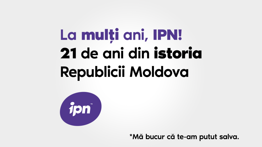 La mulți ani IPN – 21 de ani din istoria Republicii Moldova