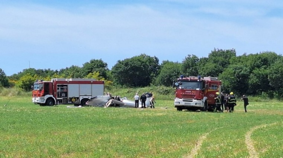 VIDEO Tragedie în Croația: patru oameni au murit după prăbușirea unui avion de mici dimensiuni