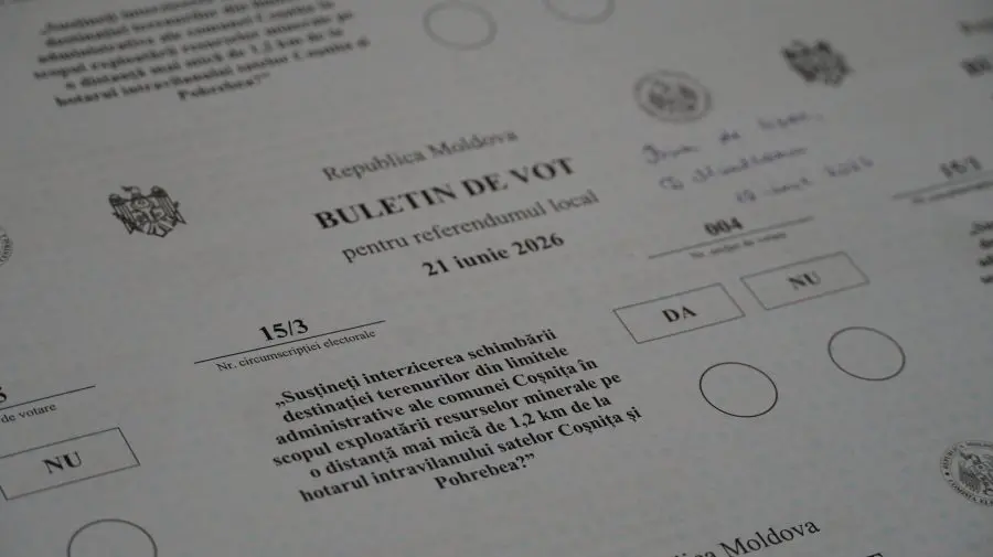 Referendum într-o localitate din Dubăsari: CEC tipărește peste cinci mii de buletine de vot
