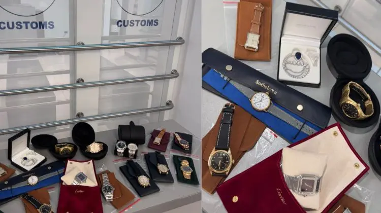 Bijuterii și ceasuri de lux de 250 de mii de dolari, depistate în bagajele unui pasager la Aeroportul din Chișinău