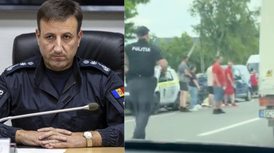 VIDEO Noi informații despre starea polițiștilor răniți în accidentul de la Sîngerei. Cernăuțeanu a mers la fața locului