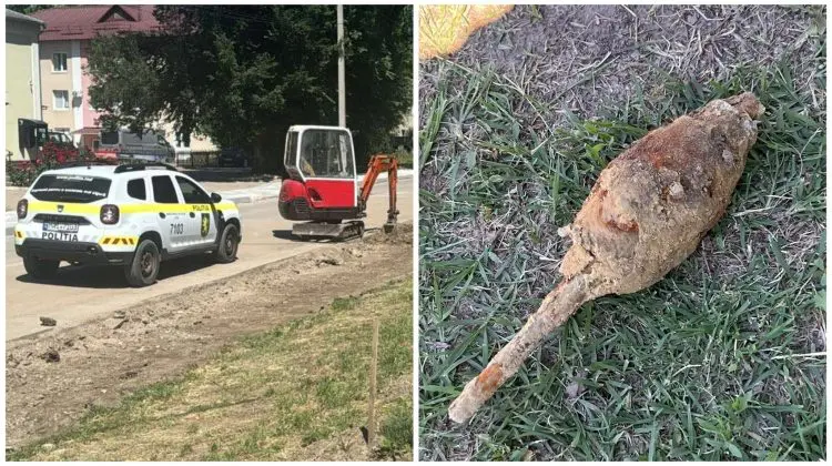 Alertă la Leova: Obiect explozibil, depistat în timpul unor lucrări