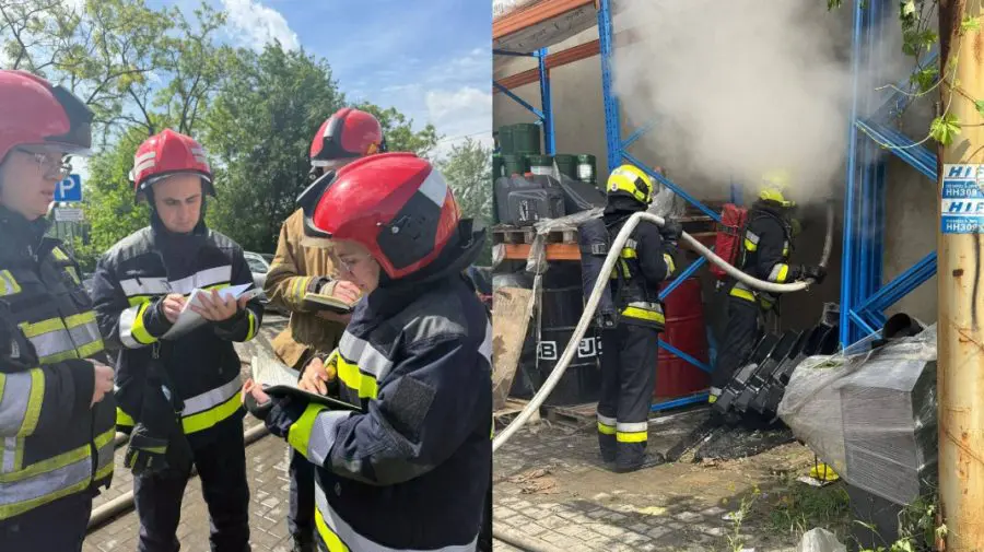 Incendiul de la Ciocana, izbucnit duminică dimineața, lichidat complet abia a doua zi