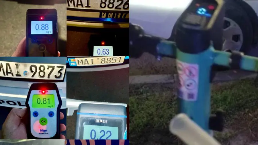 Persoane prinse în stare de ebrietate pe trotinete electrice. Poliția trage un semnal de alarmă