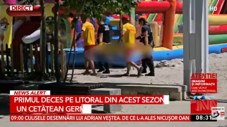România: Primul deces pe litoral din acest sezon, victima este un cetățean german