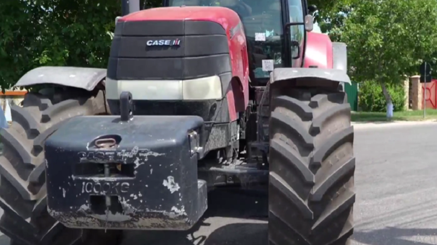 VIDEO Fermierii au blocat Vămile de la Leușeni și Sculeni