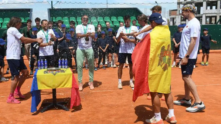 Moldova încheie Grupa a III-a a Cupei Davis pe primul loc, după victoria cu Letonia