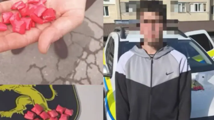 Dealer de droguri, prins în centrul Capitalei: Avea asupra sa 16 pachețele cu substanțe narcotice