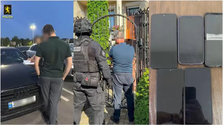 Escrocherie de sute de mii de lei la Chișinău. Suspecții au fost prinși când primeau bani de la o altă victimă