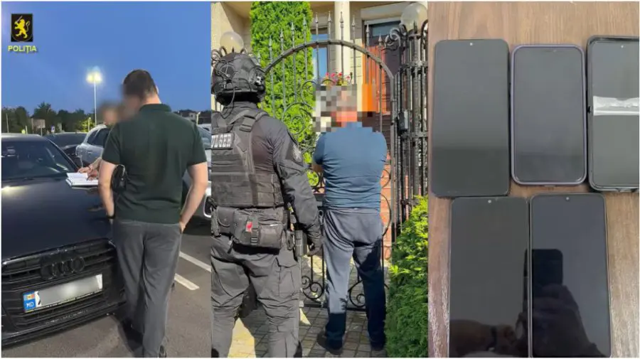 Escrocherie de sute de mii de lei la Chișinău. Suspecții au fost prinși când primeau bani de la o altă victimă