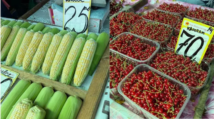 Tarabele abundă în fructe și legume de sezon. Cât costă produsele la Piața Centrală