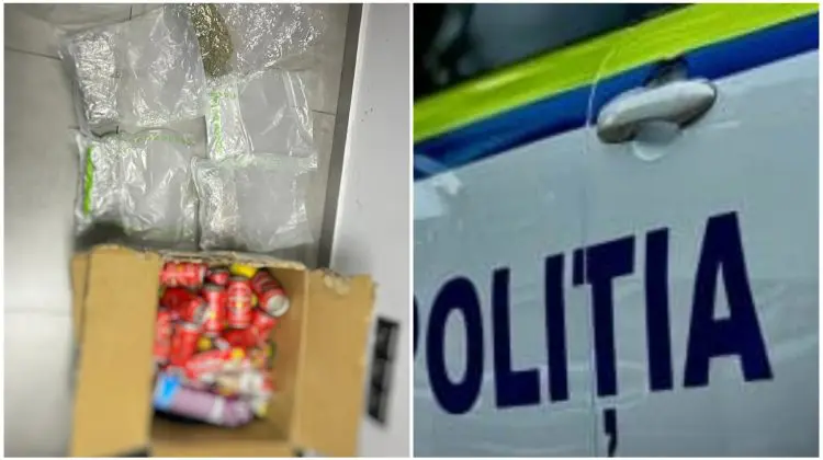 Circa 1,2 kg de marijuana, descoperite într-un autocar venit din Spania. Două persoane, reținute