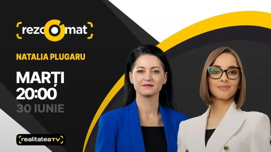 Ministra Muncii și Protecției Sociale, Natalia Plugaru, este invitata emisiunii Rezoomat