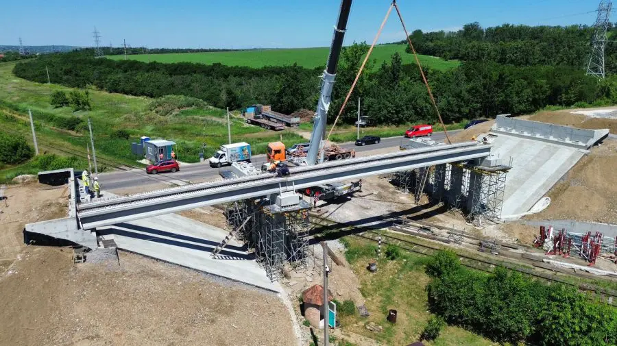 Progres de 60% la pasajul de pe drumul R6, în zona de ocolire a municipiului Bălți