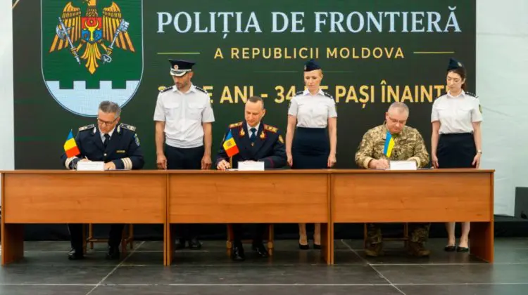 Moldova, România și Ucraina au semnat o declarație comună privind combaterea criminalității transfrontaliere