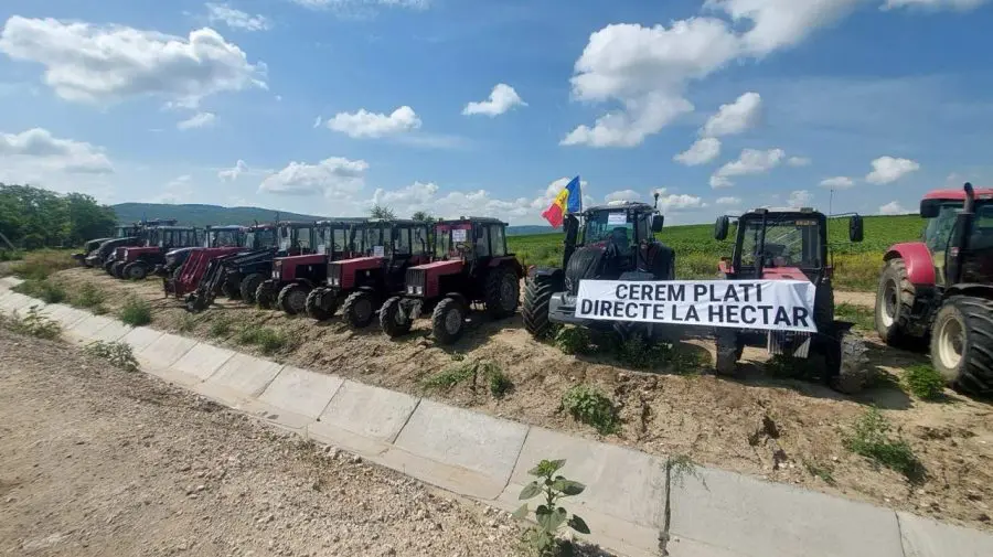 Blocaje în trafic și insulte la adresa polițiștilor la protestele fermierilor