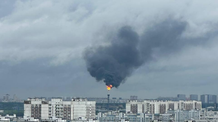 VIDEO Zelenski a confirmat atacul asupra unei rafinării din Moscova: dronele ucrainene au survolat spațiul aerian rus