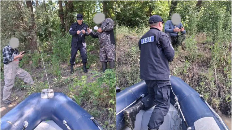 Pescari prinși pe picior greșit în timpul controalelor pe râul Prut. Inspectorii de mediu au aplicat amenzi