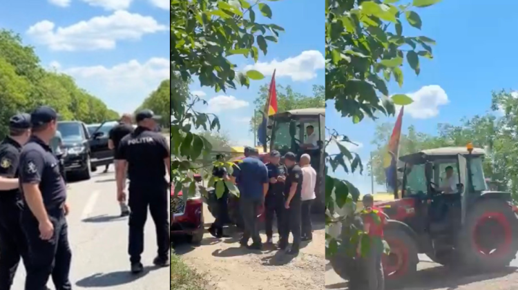 VIDEO Stefanco, acuzat că ar fi lovit un polițist cu roata tractorului: Să prezinte amprenta, colbul de pe ciubote