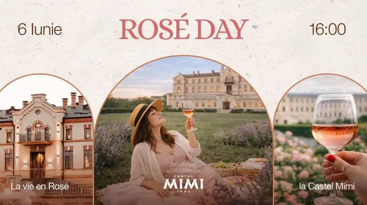 Rose Day – La Vie en Rosé: o seară franțuzească la Castel Mimi