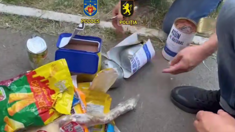 Colet cu „surprize”, adus din Spania la Chișinău. Ce au găsit polițiștii în două cutii metalice de la conserve