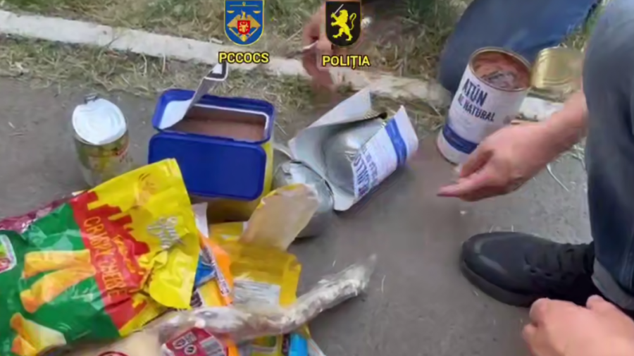 Colet cu „surprize”, adus din Spania la Chișinău. Ce au găsit polițiștii în două cutii metalice de la conserve