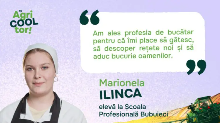 „Fii AgriCOOLtor!”: De la pasiunea pentru gătit la o carieră de viitor în gastronomie