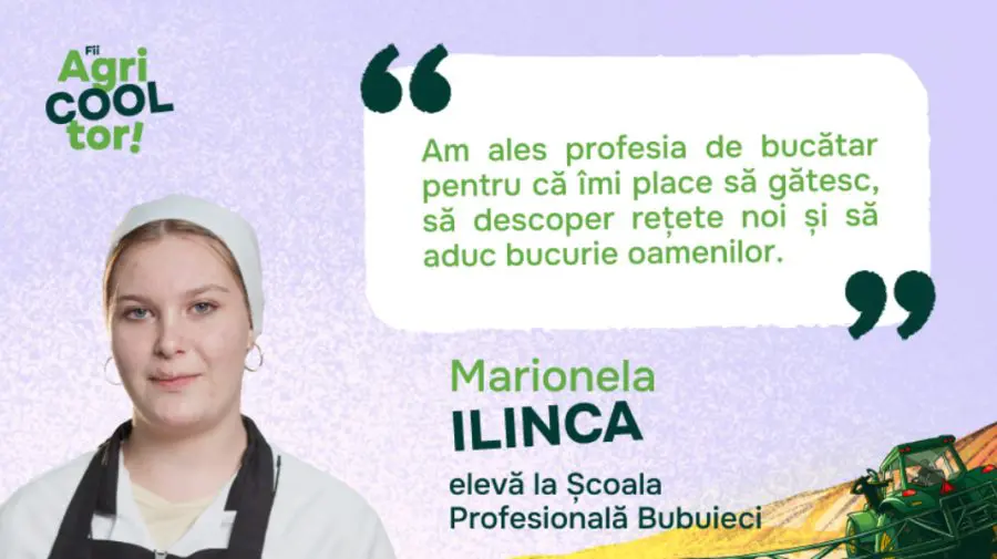 „Fii AgriCOOLtor!”: De la pasiunea pentru gătit la o carieră de viitor în gastronomie