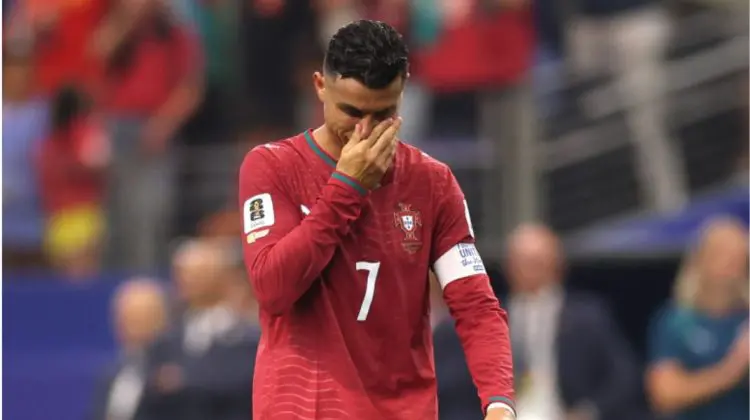 Cristiano Ronaldo, în lacrimi după eliminarea Portugaliei de la Cupa Mondială