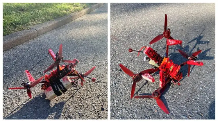 Atac asupra Ambasadei Rusiei din Suedia. O dronă a aruncat vopsea roșie, alta – un dispozitiv cu exploziv fals