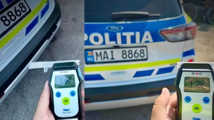 Prinși beți pe biciclete, trotinete și triciclete. Poliția a aplicat sancțiuni în Chișinău și raioane